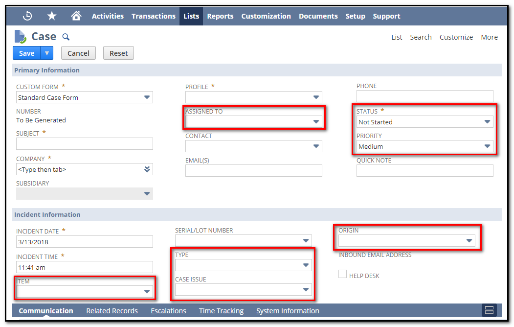 Learn How to Setup Support Checklist in NetSuite